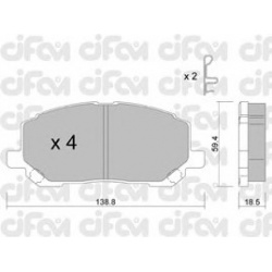 CIFAM                                                822-616-0, Nenurodytas gamintojas, 822-616-0, auto detalė