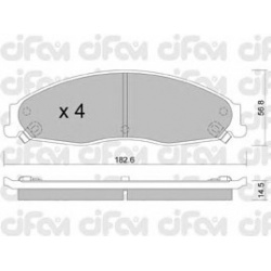 CIFAM                                                822-698-0, Nenurodytas gamintojas, 822-698-0, auto detalė