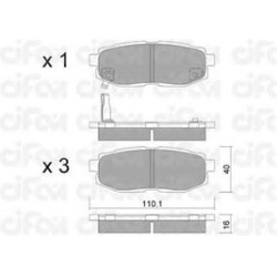 CIFAM 822-875-0, Nenurodytas gamintojas, 822-875-0, auto detalė