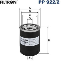 kuro filtras
                                FILTRON                                                PP9222, Nenurodytas gamin