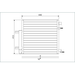 kondensatorius, oro kondicionierius
                                VALEO                                822578, VALEO, 82257