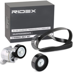 V formos rumbuotas diržas, komplektas
                                RIDEX                                                5