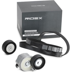 V formos rumbuotas diržas, komplektas
                                RIDEX                                                5