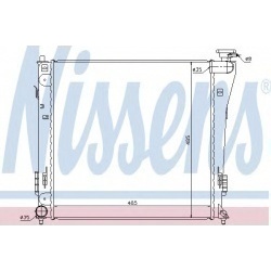 Aušinimo radiatorius
NISSENS 67551, NISSENS,
