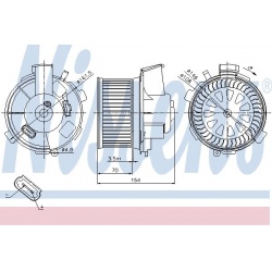 vidaus pūtiklis
                                NISSENS                                                87021, NISSENS, 87021