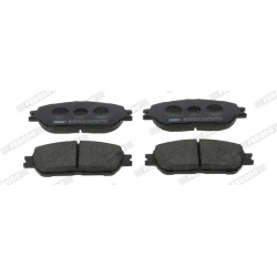 stabdžių trinkelių rinkinys, diskinis stabdys PREMIER ECO FRICTION
                                FERODO                 