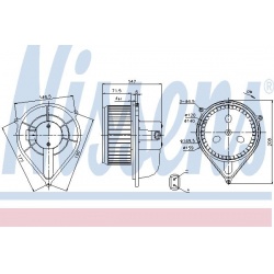NISSENS                                                87128, NISSENS, 87128, auto detalė