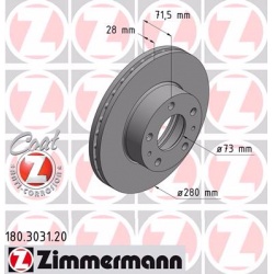 stabdžių diskas (1vnt) COAT Z
                                ZIMMERMANN                                                180