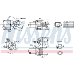 ERG vožtuvas ** FIRST FIT **
                                NISSENS                                98199, NISSENS, 98199, a