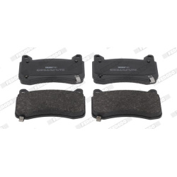stabdžių trinkelių rinkinys, diskinis stabdys PREMIER ECO FRICTION
                                FERODO                 