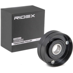 įtempiklio skriemulys, V formos rumbuotas diržas
                                RIDEX                                     