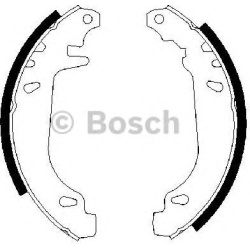 stabdžių trinkelių komplektas
                                BOSCH                                                0986487