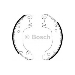 stabdžių trinkelių komplektas
                                BOSCH                                                0986487