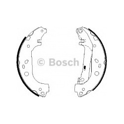 Stabdžių trinkelių komplektas
BOSCH 0986487
