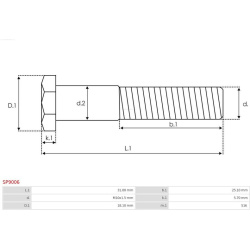 remonto komplektas, starteris Brand new AS-PL
                                SP9006, AS-PL, SP9006, auto detalė
