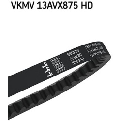 V formos diržas
                                SKF                                                VKMV13AVX875HD, SKF, VKMV
