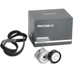 V formos rumbuotas diržas, komplektas
                                RIDEX                                                5
