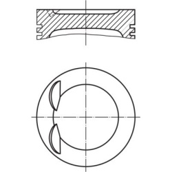 stūmoklis
                                MAHLE                                                030 PI 00100 000, MAHLE, 030P