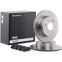 stabdžių rinkinys, diskiniai stabdžiai
                                RIDEX                                              