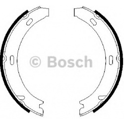 stabdžių trinkelių komplektas, stovėjimo stabdis
BOSCH