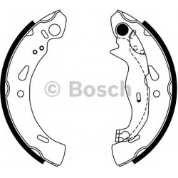 stabdžių trinkelių komplektas
                                BOSCH                                                0986487