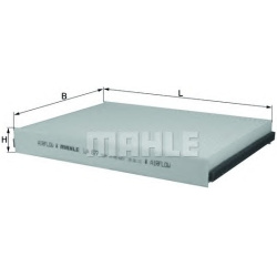 Filtras salono
                                MAHLE                                                LA877, MAHLE, LA877, auto