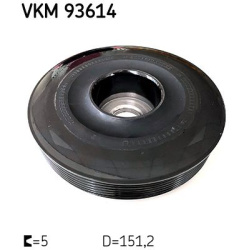 skriemulys, alkūninis velenas
                                SKF                                VKM93614, SKF, VKM93614, au