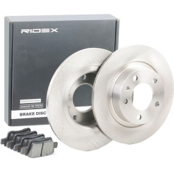 stabdžių rinkinys, diskiniai stabdžiai
                                RIDEX                                              