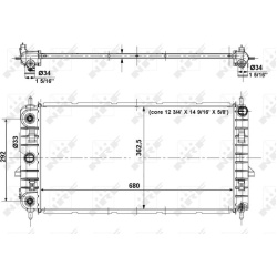 aušintuvas, traukos baterija EASY FIT
NRF 560