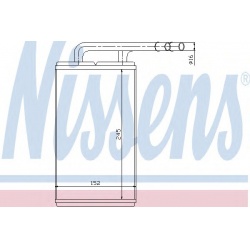 šilumokaitis, salono šildymas
NISSENS 71740, NISSENS, 71740,
