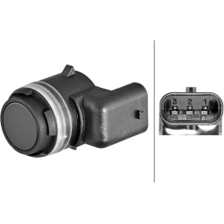 jutiklis, statymo atstumo jutiklis
                                HELLA                                6PX 358 270-431, Nenu