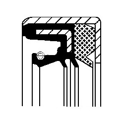 Riebokšlis reduktoriaus priekinis
                                ELRING                                                398.