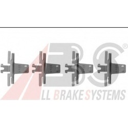 priedų komplektas, diskinių stabdžių trinkelės
                                A.B.S.                                   