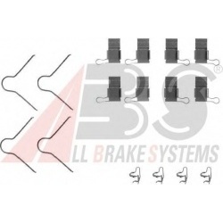 priedų komplektas, diskinių stabdžių trinkelės
                                A.B.S.                                   