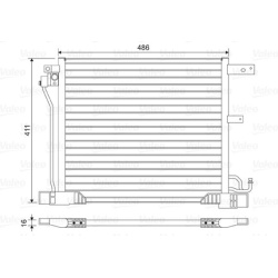 kondensatorius, oro kondicionierius
                                VALEO                                814454, VALEO, 81445