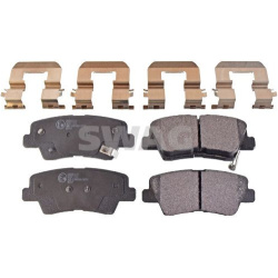 stabdžių trinkelių rinkinys, diskinis stabdys
                                SWAG                                        