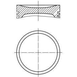 stūmoklis
                                MAHLE                                                082 05 02, MAHLE, 0820502, au