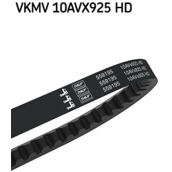 V formos diržas
                                SKF                                                VKMV10AVX925HD, SKF, VKMV