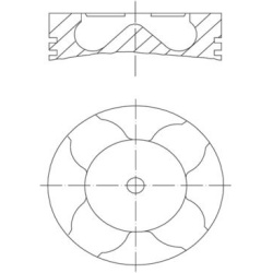 stūmoklis
                                MAHLE                                                229 46 10, MAHLE, 2294610, au
