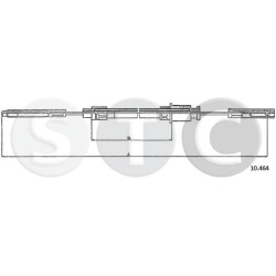 trosas, stovėjimo stabdys
                                STC                                T480807, STC, T480807, auto det