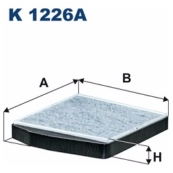 filtras, salono oras
                                FILTRON                                                K1226A, Nenurodyt