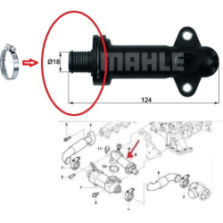 Termostatas EGR
                                MAHLE                                                TE170, MAHLE, TE170, aut