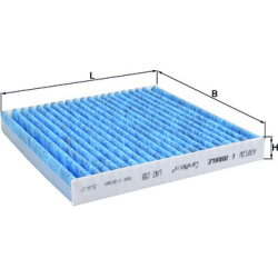 Filtras salono
                                MAHLE                                                LAO158, MAHLE, LAO158, au