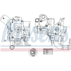 ERG vožtuvas
                                NISSENS                                98514, NISSENS, 98514, auto detalė