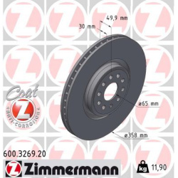 stabdžių diskas (1vnt) COAT Z
ZIMMERMANN 600
