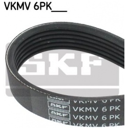 V formos rumbuoti diržai
SKF VKMV 6PK2236, SK