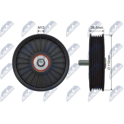 kreipiantysis skriemulys, V formos rumbuotas diržas
                                                RNK-CH-038, NTY, RNK-CH-