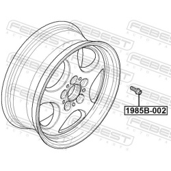 rato varžtas
                                FEBEST                                1985B-002, Nenurodytas gamintojas, 1985B-