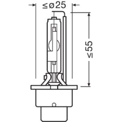 Lemputė auto
                                KASER                                D2R-6000K, KASER, D2R-6000K, auto detalė