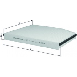 Filtras salono
                                MAHLE                                LA947, MAHLE, LA947, auto detalė